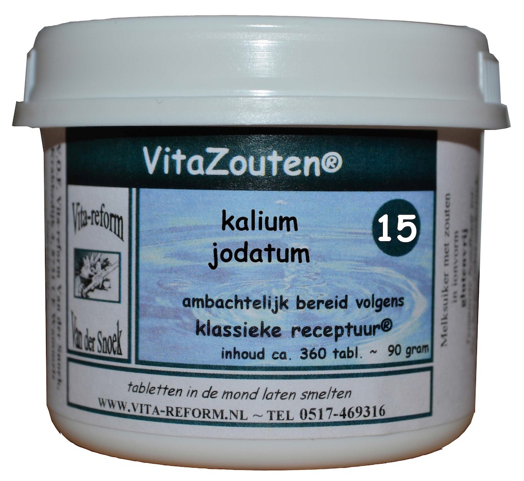 Vita Reform Vitazouten Nr. 15 Kalium Jodatum 360st