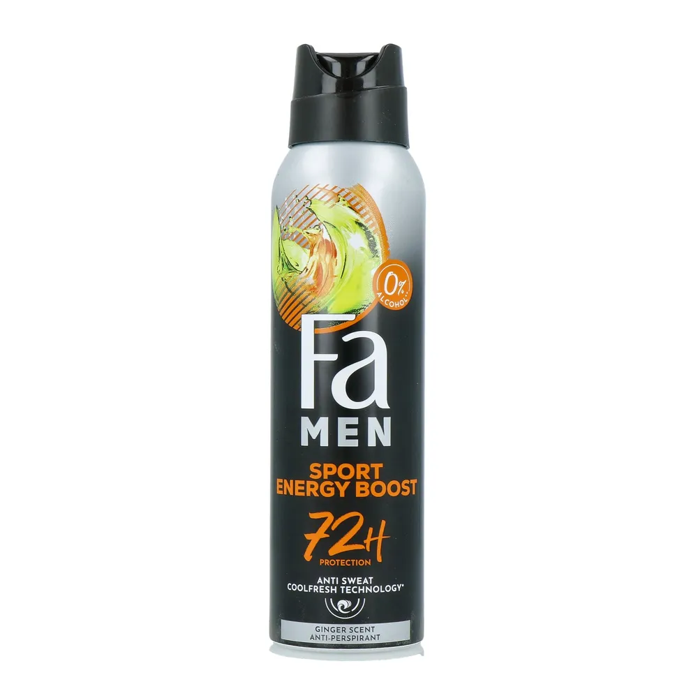 Fa Men Sport Energy Boost Antiperspirant Spray