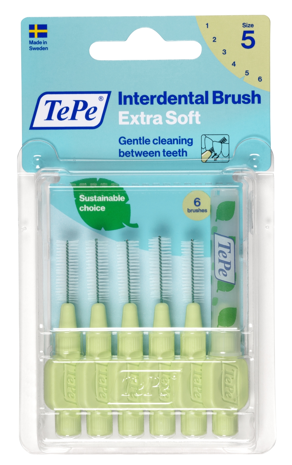TePe Interdentale Rager Extra Soft Groen 0,8mm