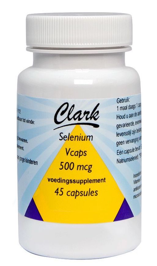Clark Selenium 500mcg Capsules