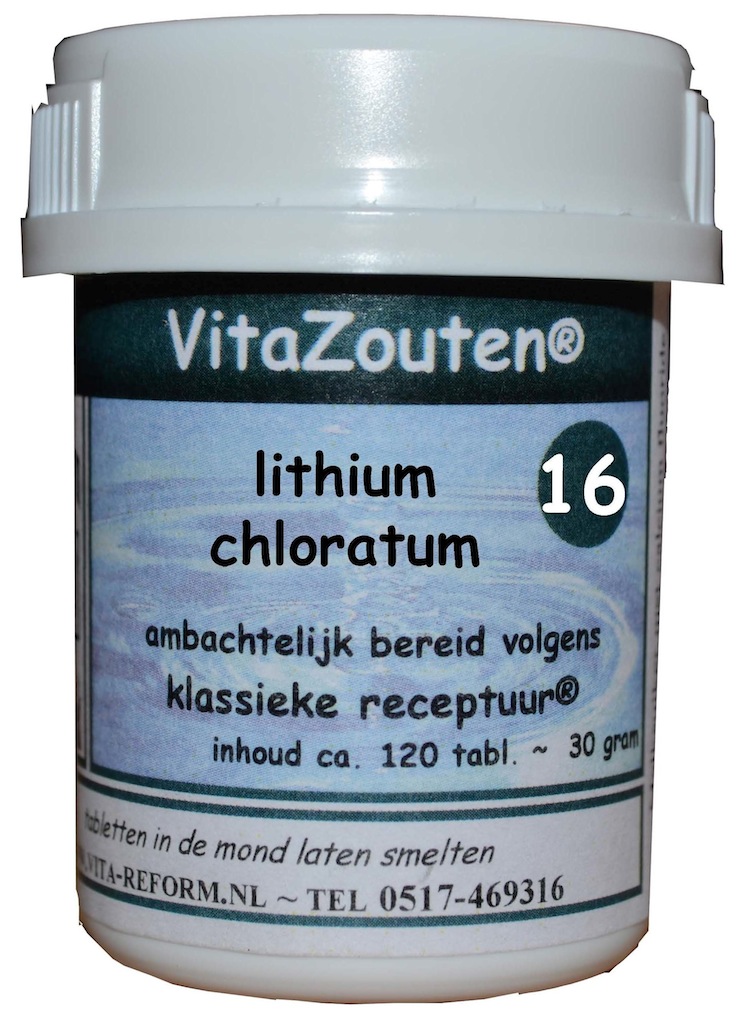 VitaZouten Nr. 16 Lithium Muriaticum 120st