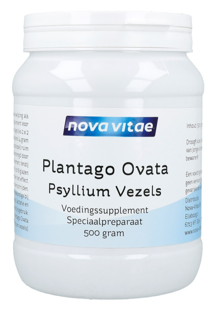Nova Vitae Plantago Ovata Psyllium Vezels