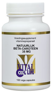 Vital Cell Life Beta-Caroteen 35mg Capsules