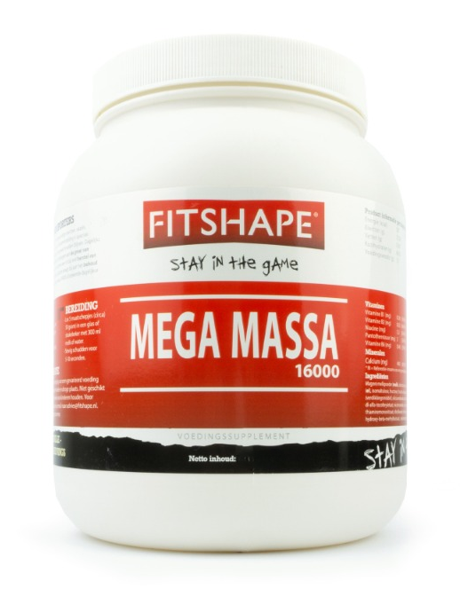Fitshape Mega Massa 16000 Aardbei