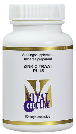 Vital Cell Life Zink Citraat Plus Capsules