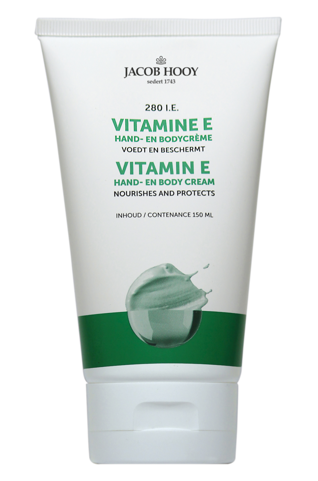 Jacob Hooy Vitamine E Hand & Bodycrème