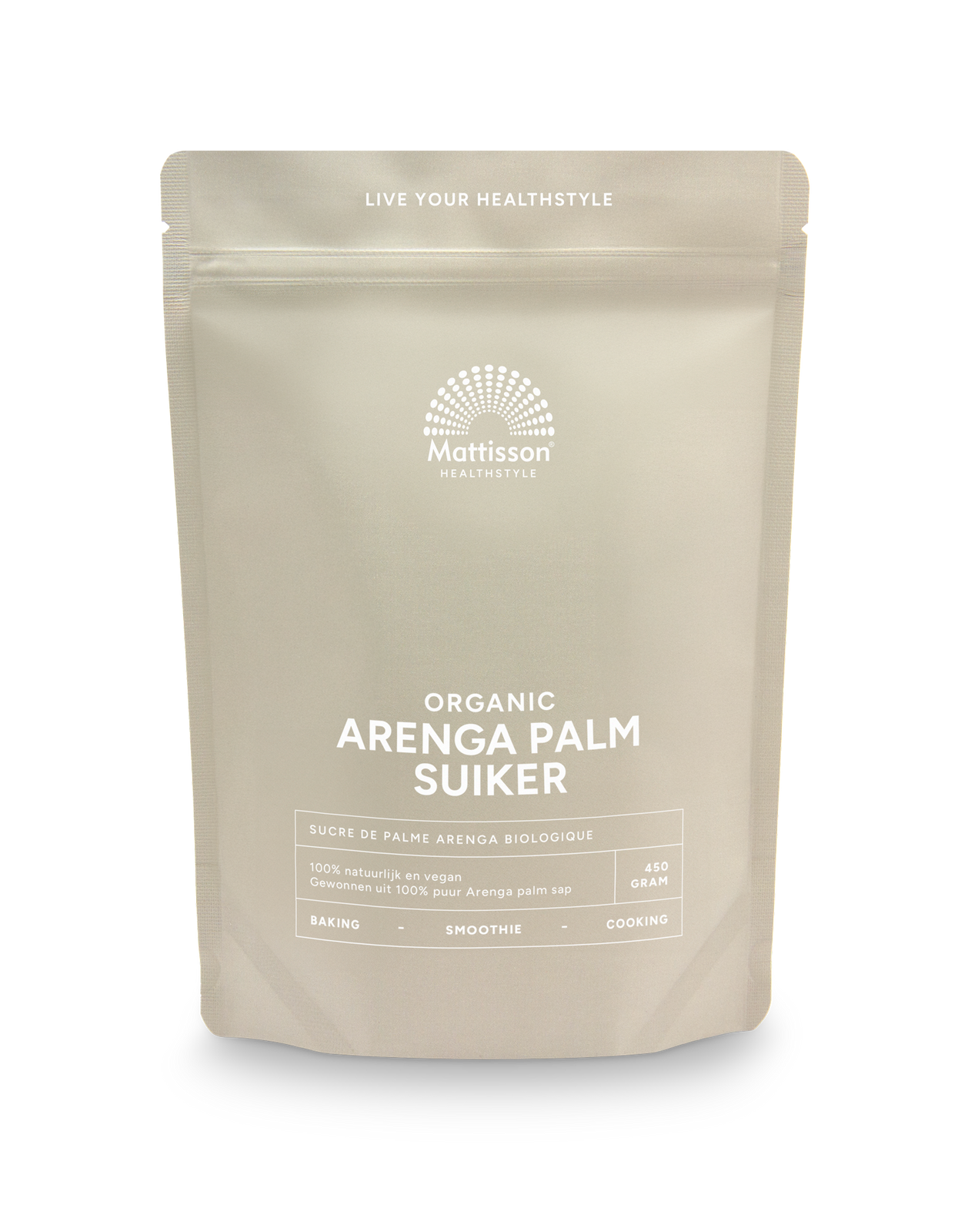 Mattisson HealthStyle Biologische Arenga Palm Suiker