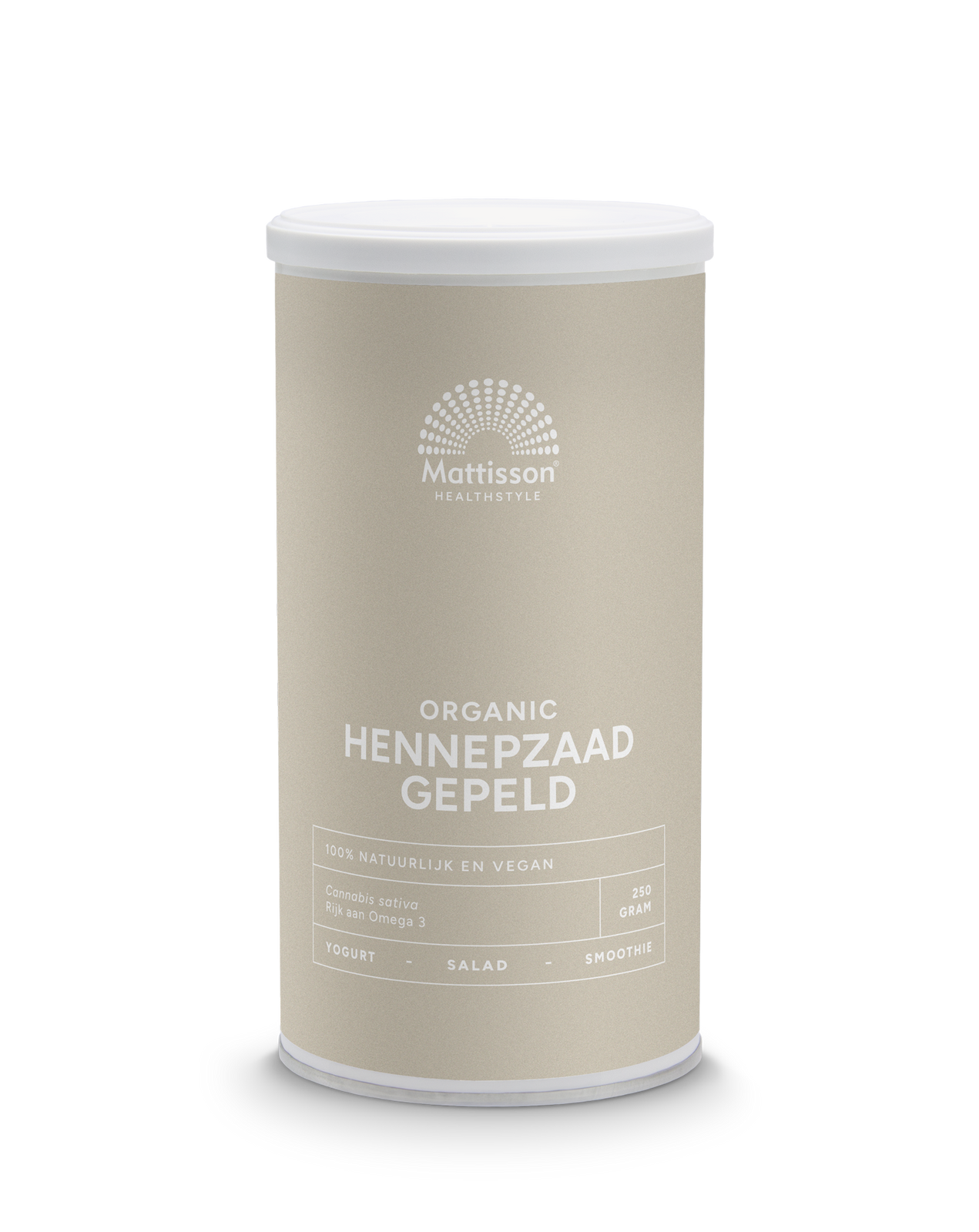 Mattisson HealthStyle Biologische Hennepzaad Gepeld