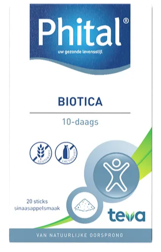 Phital Biotica 10-daags Sticks Sinaasappel