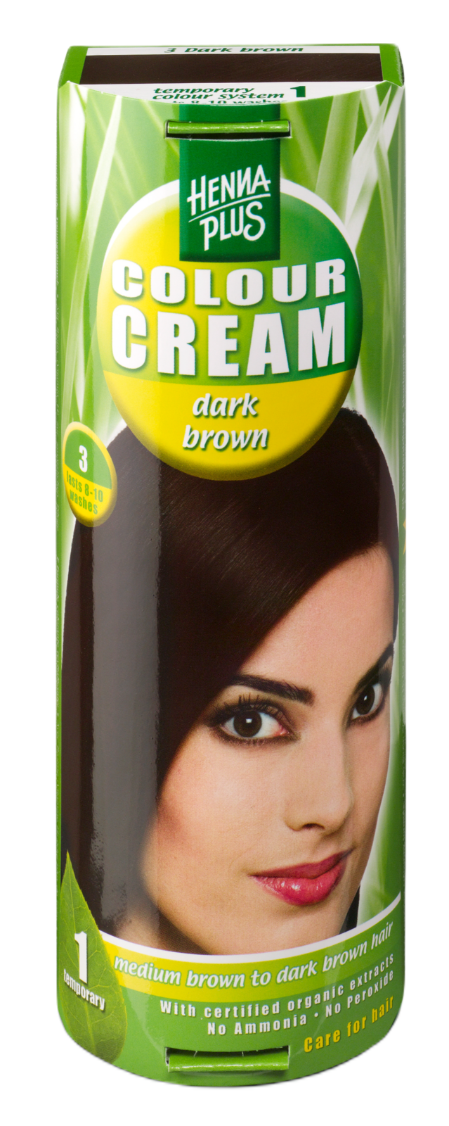 Hennaplus Hairwonder Colour Cream 3 Dark Brown
