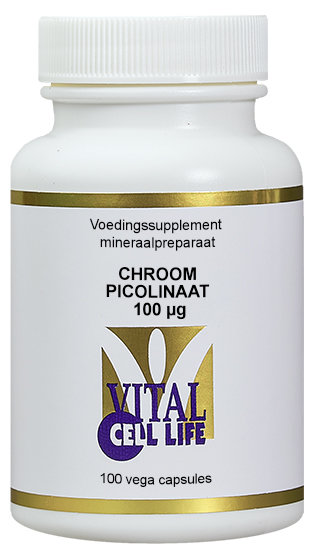 Vital Cell Life Chroom Picolinaat 100mcg Capsules