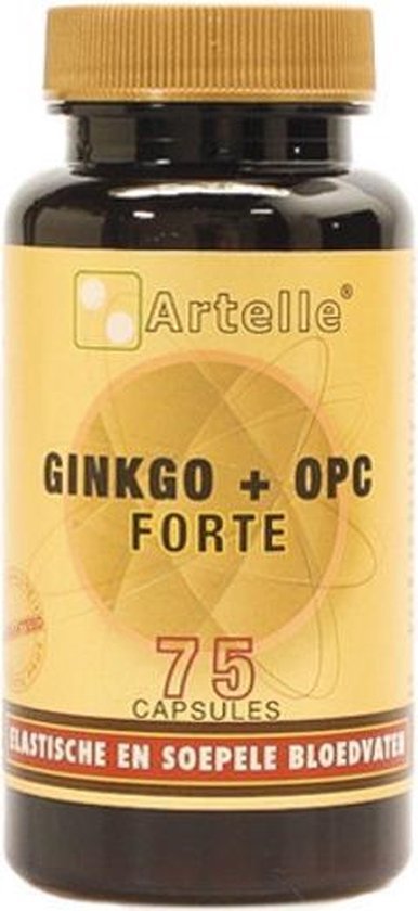 Artelle Ginkgo + OPC Forte Capsules 75 st  *
