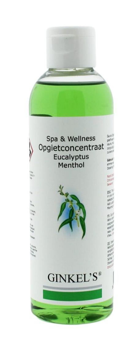 Ginkel's Sauna Opgietconcentraat Eucalyptus & Menthol 200ml