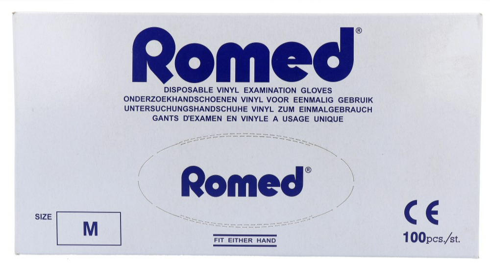 Romed Vinyl Handschoenen