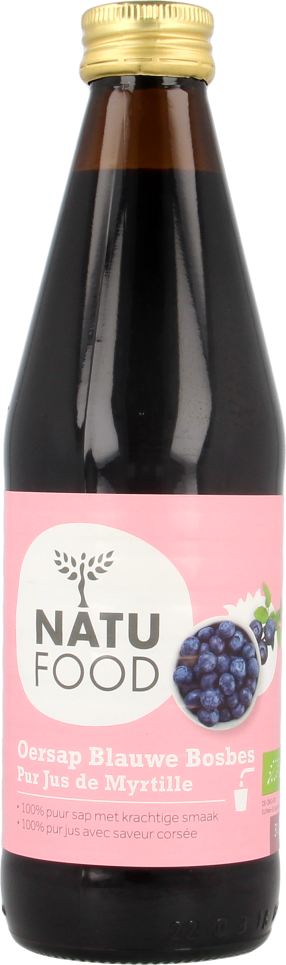Natufood Oersap Blauwe Bosbes