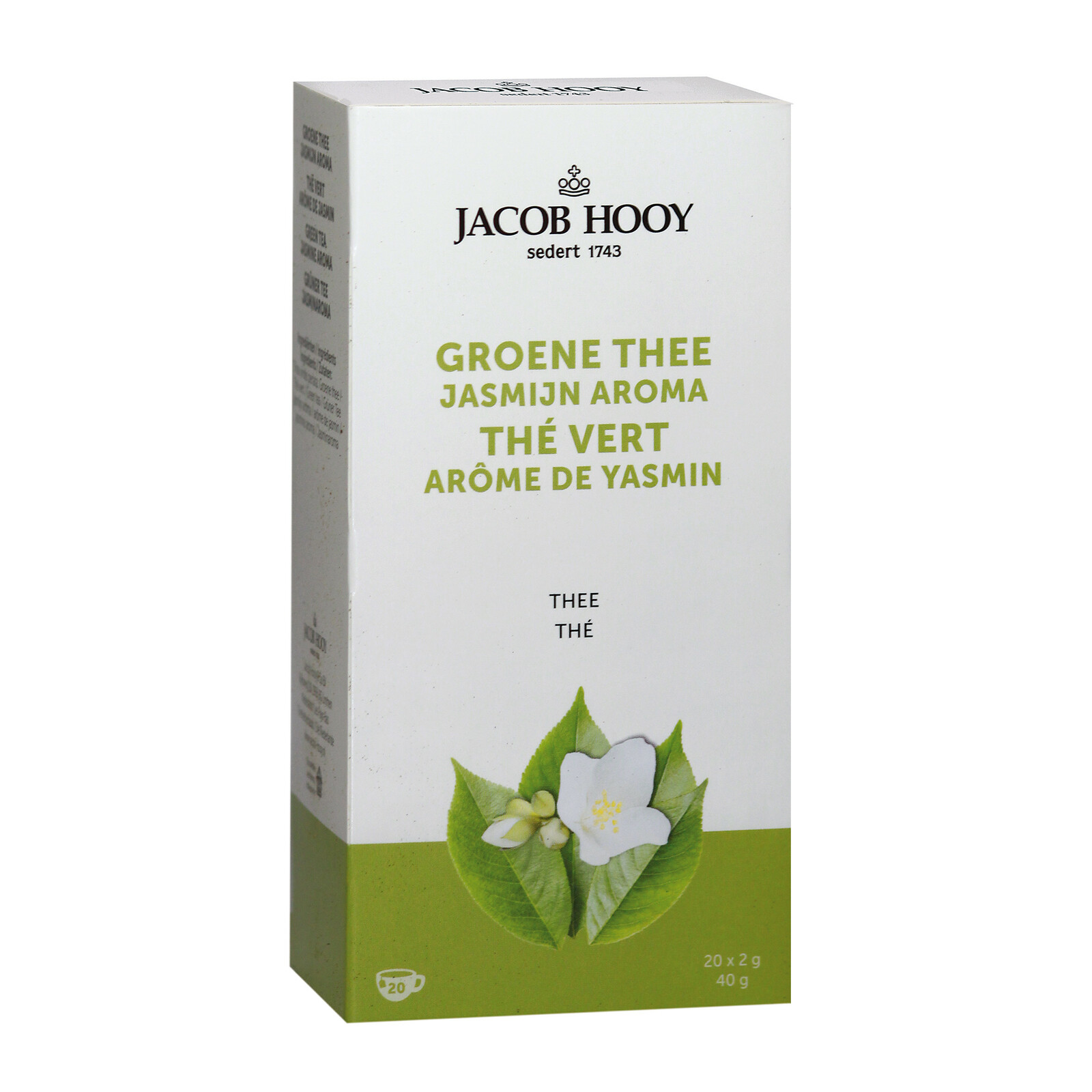 Jacob Hooy Groene Thee Met Jasmijn