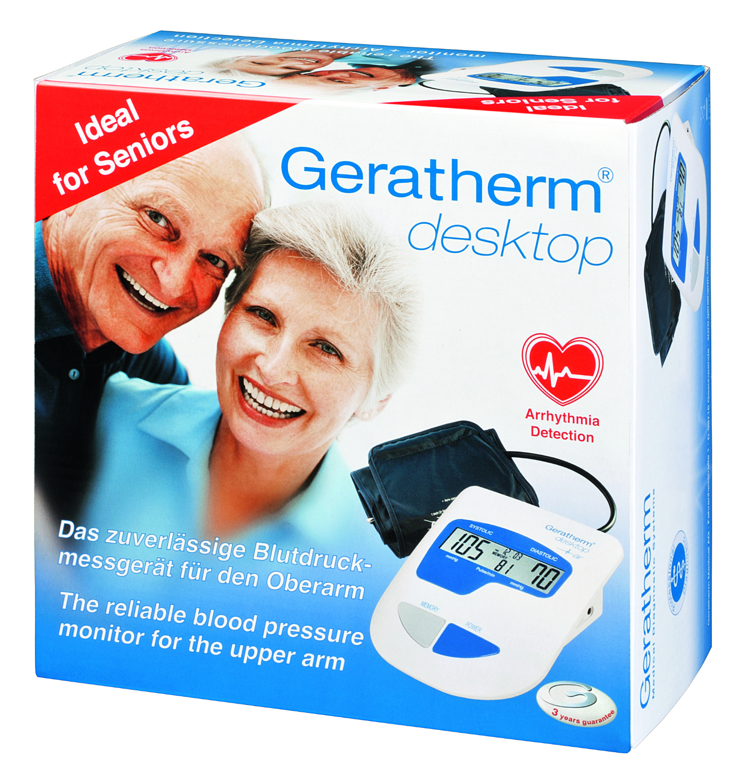 Geratherm Bovenarm Bloeddrukmeter Desktop