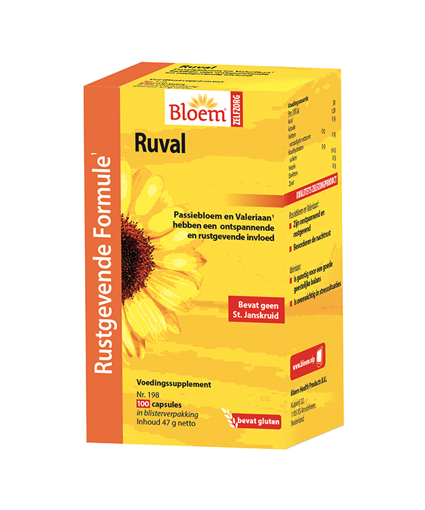 Bloem Ruval - Zonder St. Janskruid Capsules
