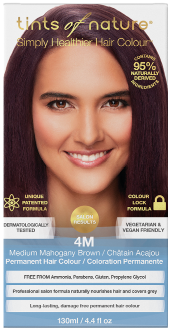 Tints Of Nature 4M Medium Mahogany Brown