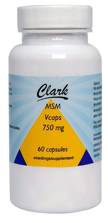 Clark MSM 750mg Capsules