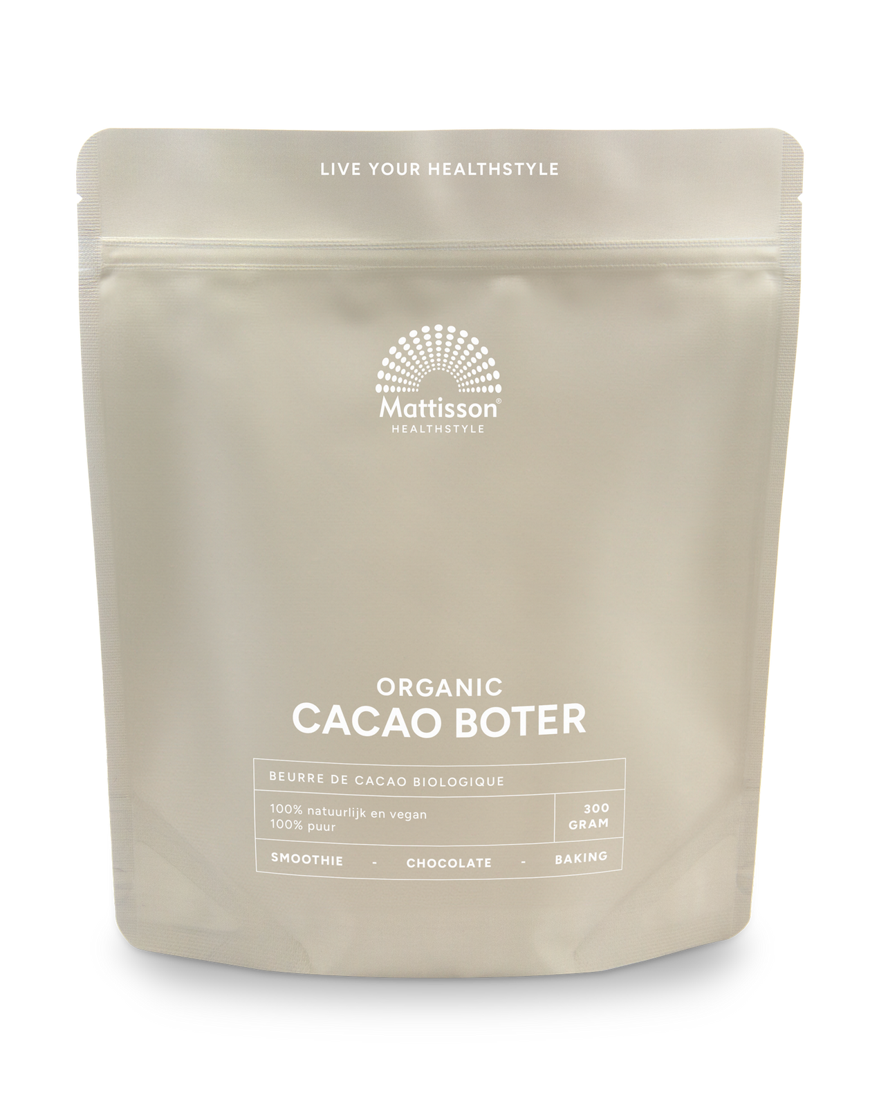 Mattisson HealthStyle Biologische Cacao Boter
