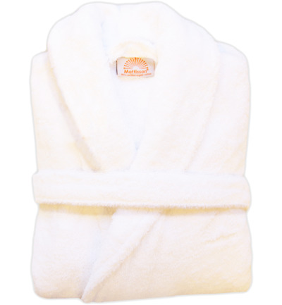 Mattisson Healthstyle Bio Katoen Badjas Maat L