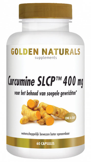 Golden Naturals Curcumine SLCP 400mg Capsules
