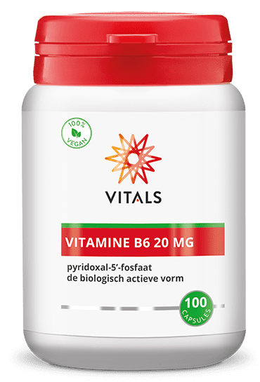 Vitals Vitamine B6 20mg Capsules