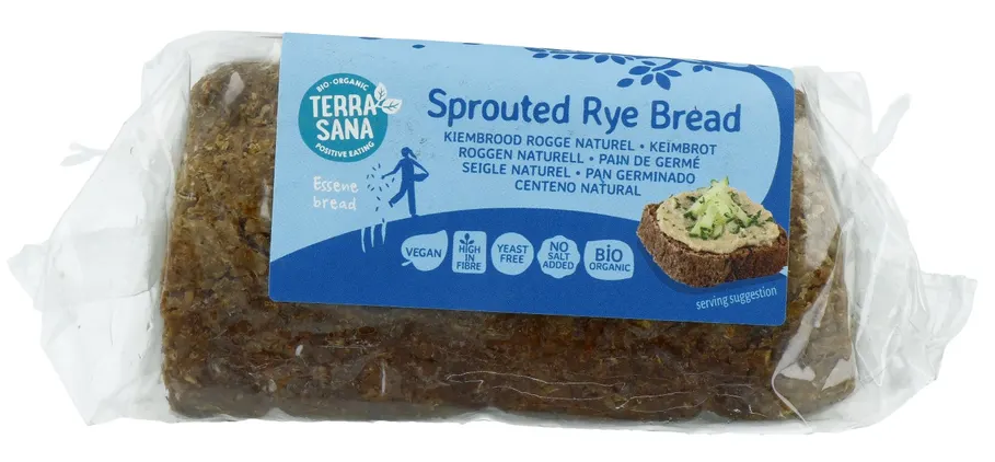 Terrasana Gekiemd Roggebrood