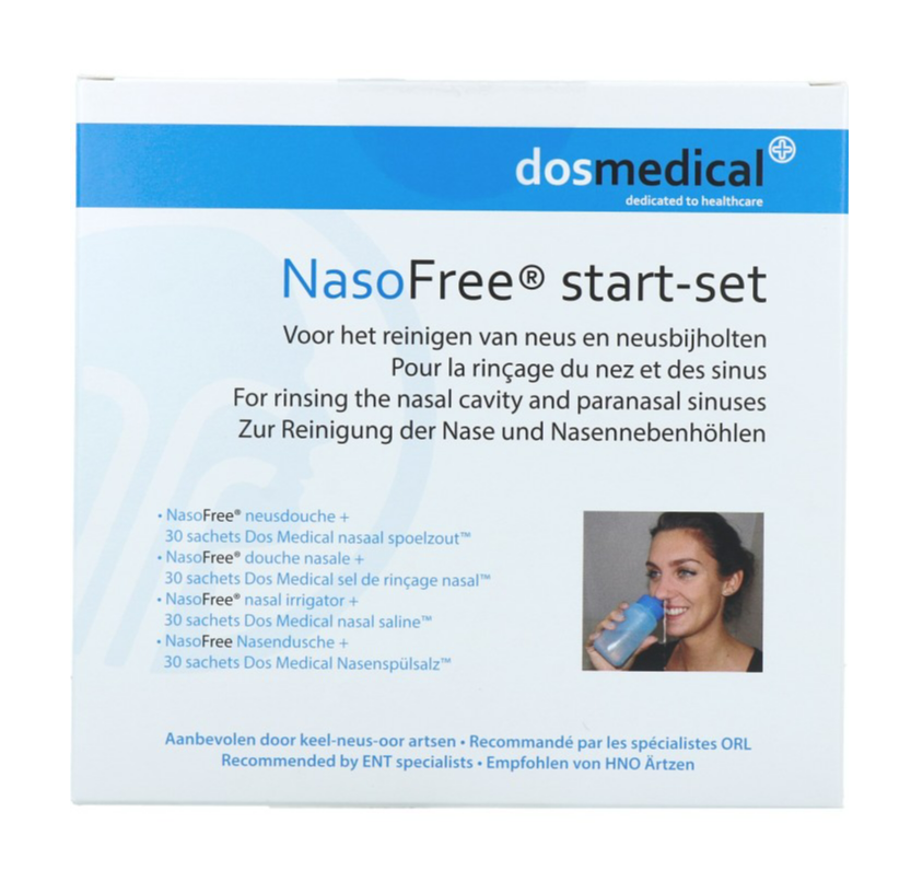Dos Medical NasoFree Spoelzout Startset