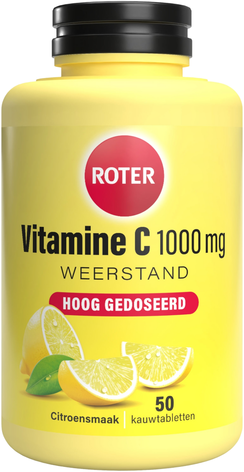 Roter Vitamine C 1000 mg Hoog Gedoseerd Citroensmaak Kauwtabletten