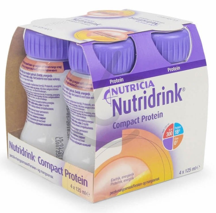 Nutridrink Compact Protein Perzik Mango