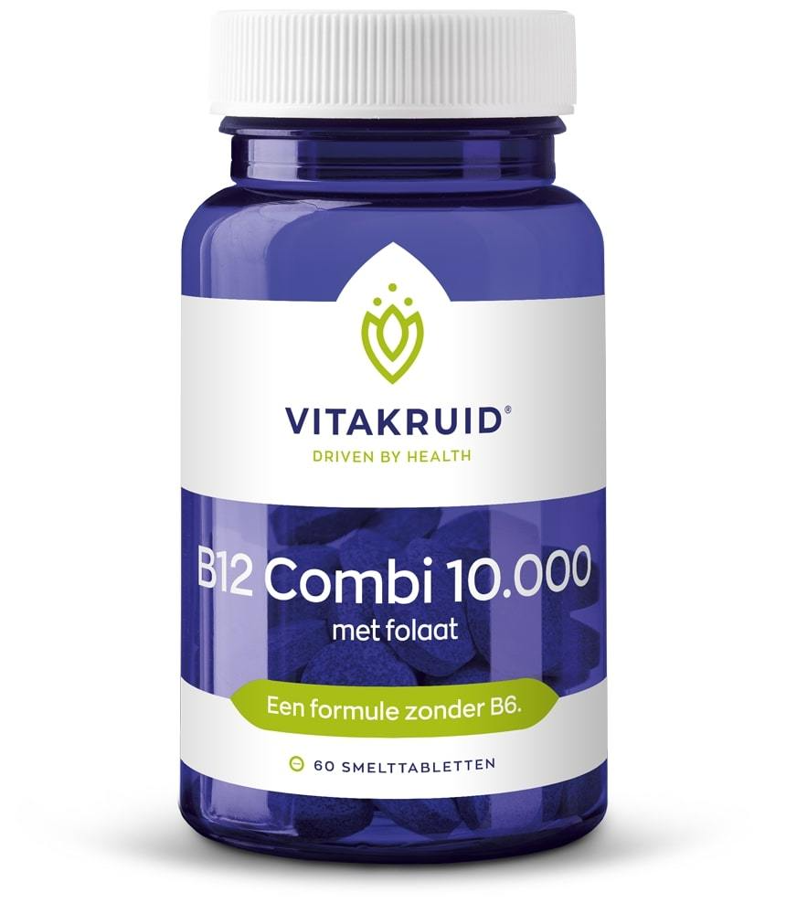 Vitakruid B12 Combi 10.000® met Actief Folaat Vitamine