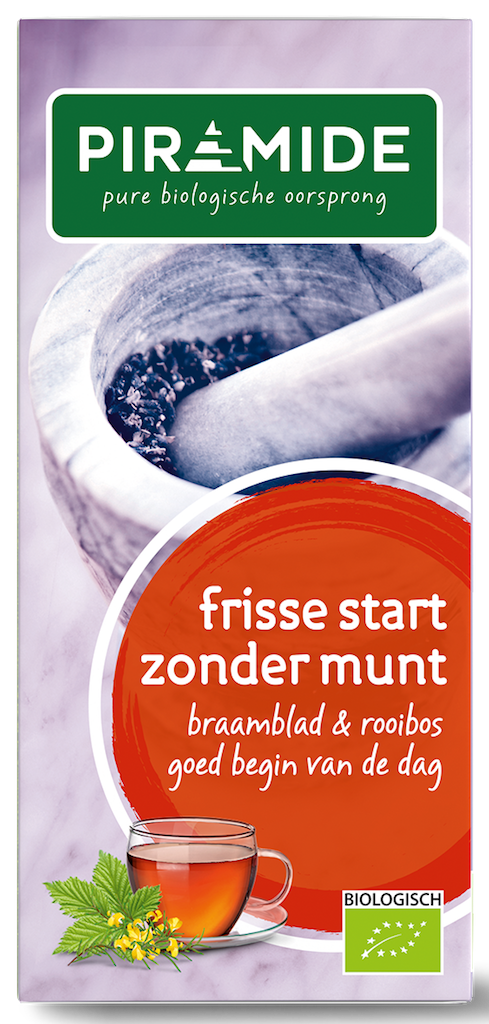 Piramide Thee Frisse Start Zonder Munt