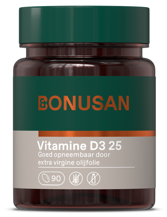 Bonusan Vitamine D3 25 Softgels