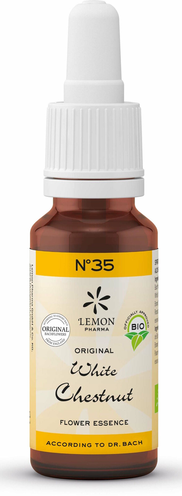 Lemon Pharma Bach NO.35 White Chestnut