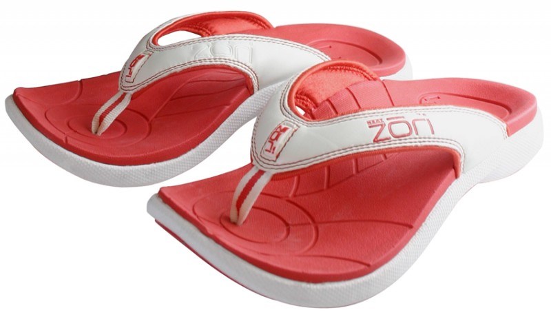 Zori Teenslippers Rood/Wit Maat-12