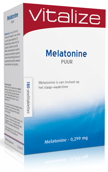 Vitalize Melatonine Puur 0,299 mg Tabletten