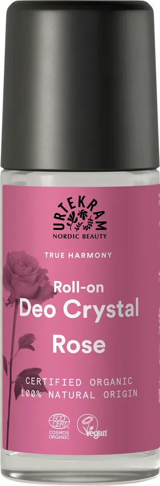 Urtekram Rose Deoroller Crystal