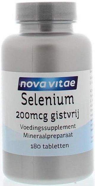 Nova Vitae Selenium 200mcg Capsules 180st
