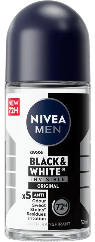 Nivea Men Black & White Invisible Original Roll-on