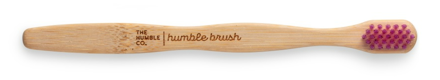 The Humble Co. Tandenborstel Bamboe Kids Paars