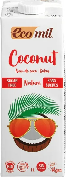 EcoMil Nature Suikervrij Bio Kokosmelk