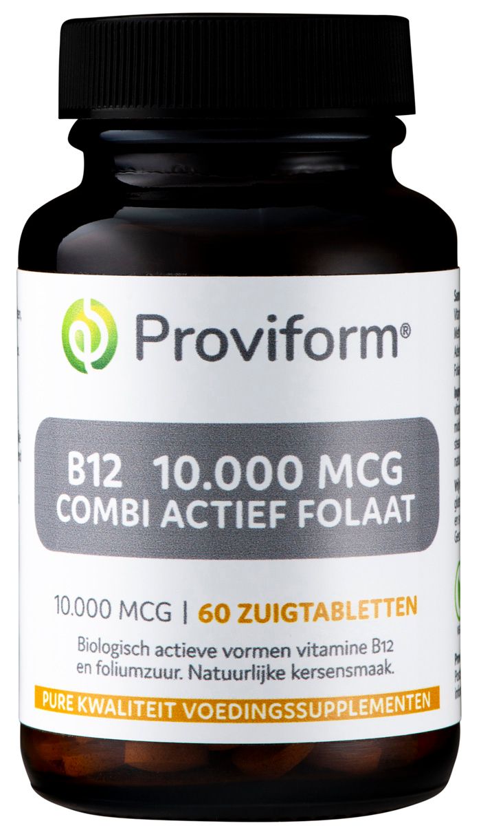 Proviform Vitamine B12 10000 Mcg Combi Zuigtabletten