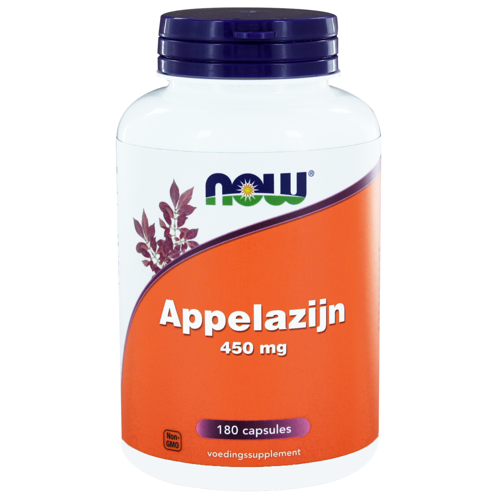 NOW Appelazijn 450 mg Capsules 180st