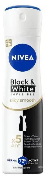 Nivea Black & White Silky Smooth Deodorant Spray