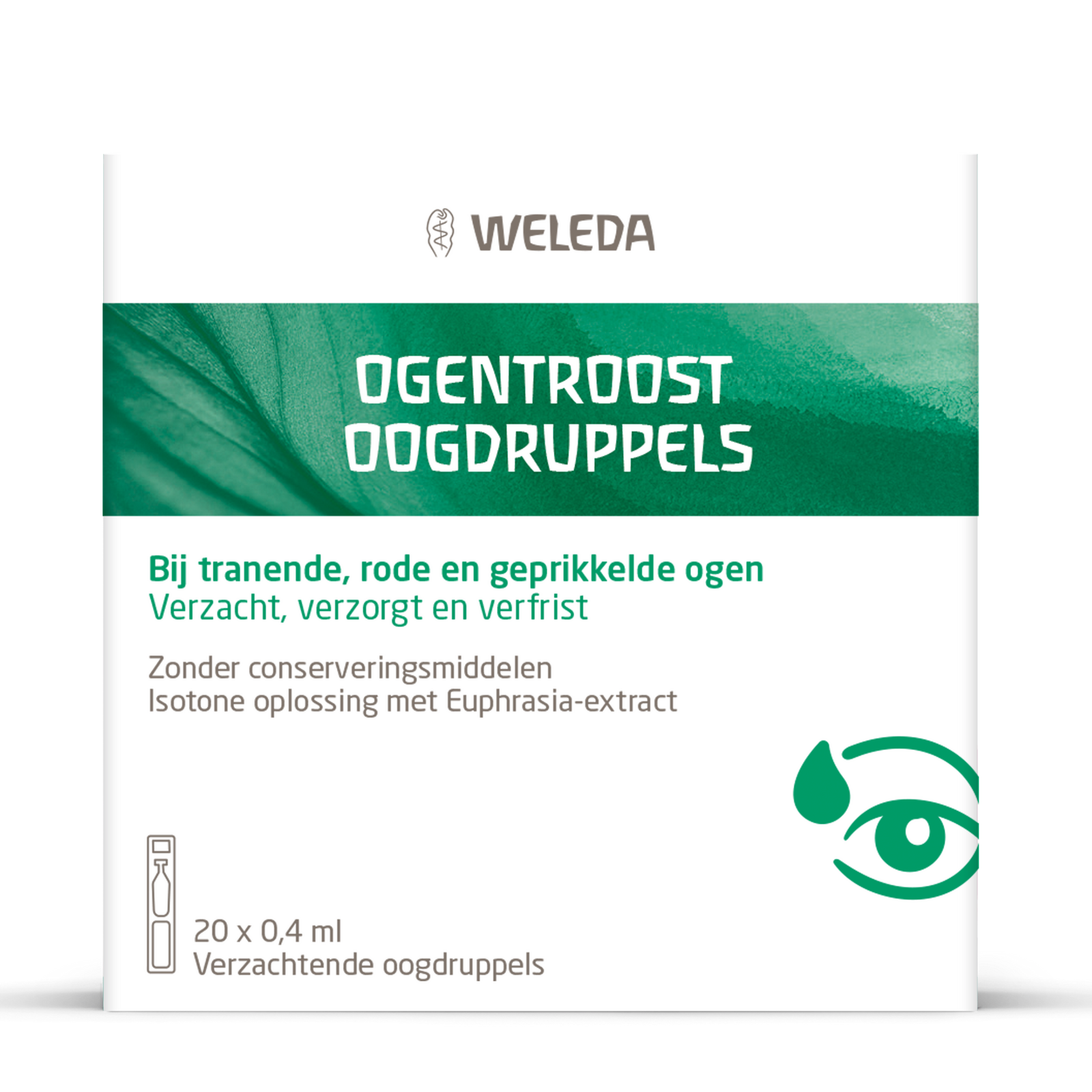 Weleda Ogentroost Oogdruppels Ampullen