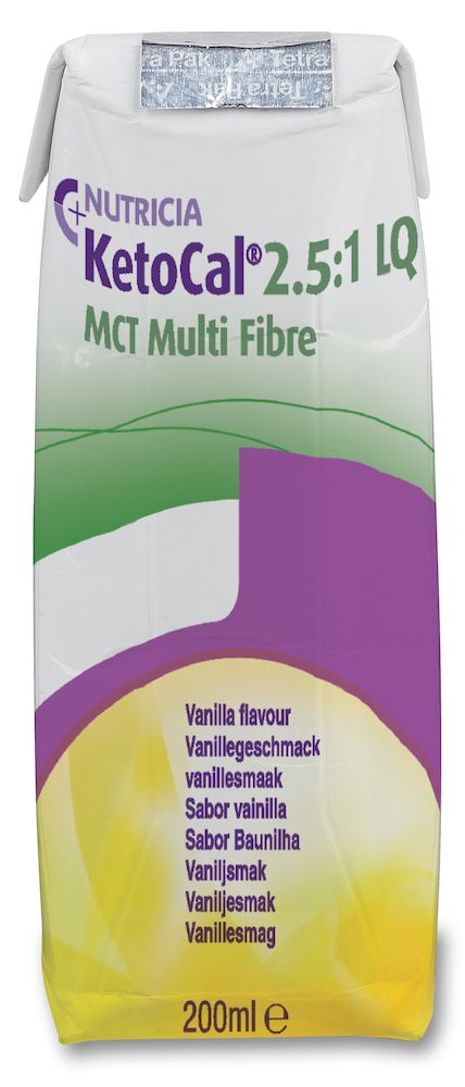 Nutricia KetoCal 2.5:1 LQ MCT Multi Fibre Vanille