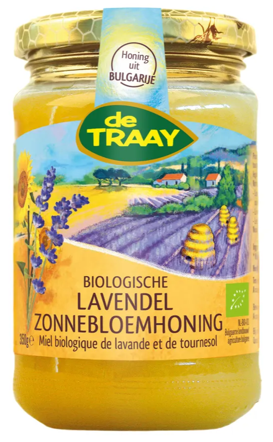 De Traay Biologische Lavendel Zonnebloemhoning