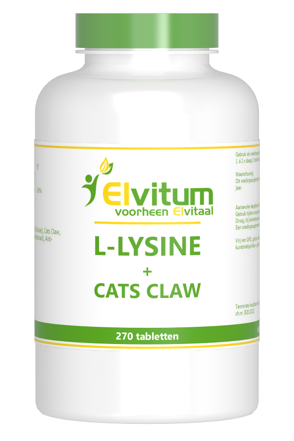 Elvitum L-Lysine Cats Claw Tabletten